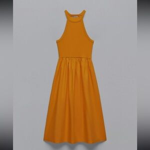 Worn once Zara dress cotton